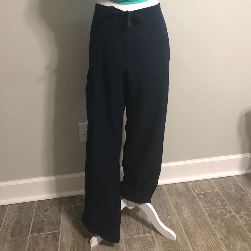 Ladies Scrub Pants, Dark Blue